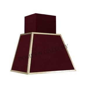 Campana Extractora de Diseño Moderno y Lujoso, Hecha a Mano, de Alta Calidad y Personalizada, para Isla de Cocina o Chimenea - Product Image 1