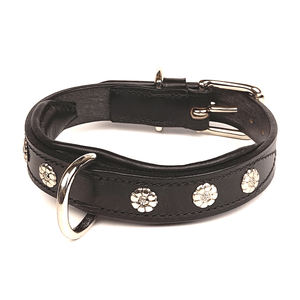 ปลอกคอสุนัขเดซี่หนัง,ปลอกคอสุนัขหนัง - Product Image 2