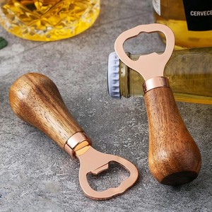 Solid Metal Bottle Opener Classic Elegant Design <b>Smooth</b> Grip Heavy Duty Durable Bar <b>Tool</b> for Home Bar Restaurant Use - Product Image 2