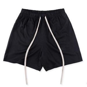 Short de Survêtement Unisexe Personnalisé à Bord Brut en Éponge Française Vêtements Écologiques Personnalisé 260g 100% Coton Unisexe Acid Wash Baggy Shorts - Product Image 2