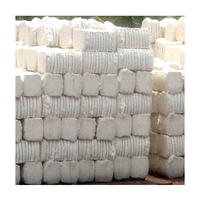 Fibre de coton brut biologique - Couleur naturelle