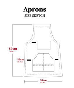 China Manufacturer OEM ODM Canvas and Leather Pocket <b>Apron</b> <b>BBQ</b> <b>Apron</b> AAA-0038 - Product Image 2