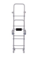 Échelle arrière pliable pour camping-car, échelle extérieure en aluminium pour camping-cars, fourgonnettes et caravanes