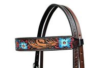 Vente en gros d'équipement d'équitation professionnel Bride de cheval en cuir pour cavaliers Tack équin de qualité