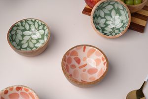 Tazones de Ensalada de Madera Impresos Personalizados de Primera Calidad, Diseño Único, Madera Natural, Más Vendidos, Desechables, para Campamento, Catering, Hechos a Mano - Product Image 5