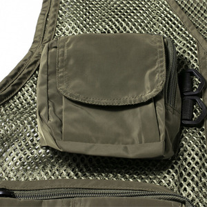 Durable Waterproof Breathable Rip-Stop Corduroy Tactical Multipurpose Cargo Vest for <b>Men</b> Custom Camouflage Uniform - Product Image 3