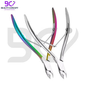 Coupe-cuticules en acier inoxydable de haute qualité 6,5 mm, outils de manucure, coupe-ongles pour les orteils, ouverture large de la mâchoire, lame incurvée, durable - Product Image 6