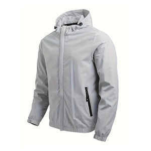 Veste Softshell Imperméable Durable à Fermeture Éclair pour Hommes Coupe-Vent Respirant Hiver Randonnée Camping en Plein Air - Product Image 5