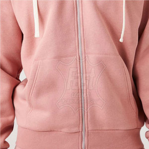 Sweat à capuche zippé pour homme, poids lourd, personnalisé, vente en gros, sweat à capuche zippé intégral pour homme, polaire, logo personnalisé, OEM/ODM - Product Image 6