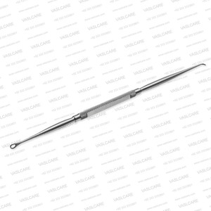 Meilleure vente Formby Cerumen Scoop & Hook 2mm x 3mm Scoop 2.5mm Hook, longueur totale 180mm Instruments de chirurgie ORL par Vaslcare - Product Image 6