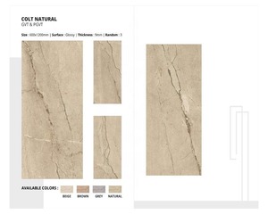 Carreaux de porcelaine 1200x600 aspect bois Foshan carreaux de céramique polis émaillés plancher intérieur d'hôtel 60x120cm - Product Image 4