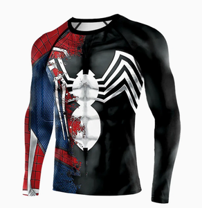 Camiseta Deportiva de Compresión de Manga Corta de Secado Rápido para Hombre, Personalizada, para Baloncesto, Running, Fitness, 100% Algodón Peinado con Letras - Product Image 2