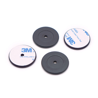 Étiquette de bouton de disque de système de patrouille de garde haute sensibilité NTAG213 étiquettes de point de contrôle RFID pour système d'enregistrement de visite de garde