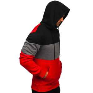 Sweat-shirt à capuche pour hommes avec logo imprimé numériquement Sweat à capuche de sublimation à bas prix avec logo sur le devant Pull à capuche design - Product Image 4