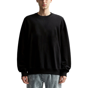 2025 hiver à la mode hommes sweats Street Wear manches longues coton polaire col rond pull personnalisable sweat - Product Image 3