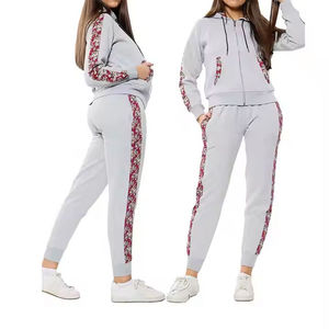100% coton Sportswear Trendy Custom Womens Survêtement idéal pour les entraînements Jogging et tenue décontractée Léger et respirant - Product Image 2