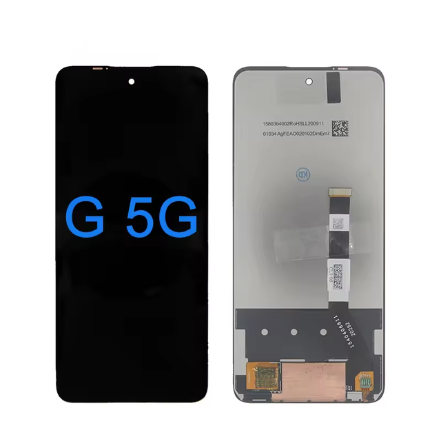 Motorola Moto G 5G Original LCD Touch Screen Digitizer Frame Assembly 1 Year Warranty High Quality 100% Tested Factory Price