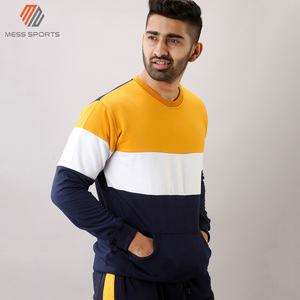 O-Neck New Unique Design Fleece 100% Cotton Oversized Custom Pullover Winter <b>Sweatshirt</b> for Men - Product Image 4