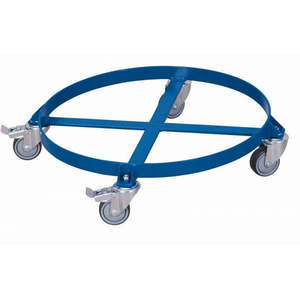 Variofit SW-610.000 <b>Drum</b> <b>Lifter</b> 250 Kg Load Capacity Thermoplastic Rubber Tires - Product Image 1