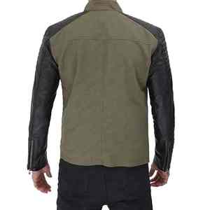 Chaqueta de moto de cuero de vaca Producción OEM para hombres Logotipo personalizado Aceptado Ajuste elegante y protector - Product Image 6