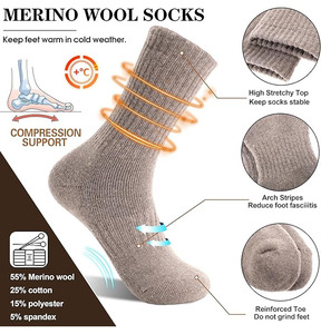 Calcetines Deportivos de Vestir para Hombre, de Alta Calidad, Tobilleros, Negros, Blancos y Grises, Transpirables, Cómodos para Invierno, de Secado Rápido, Ecológicos, con Dibujos Animados - Product Image 3