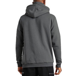 Professional Unisex Custom Logo Embroidered Waterproof 100% Cotton Solid Fleece Zipper-Up Oversized <b>Face</b> <b>Mask</b> Hoodie Long - Product Image 4