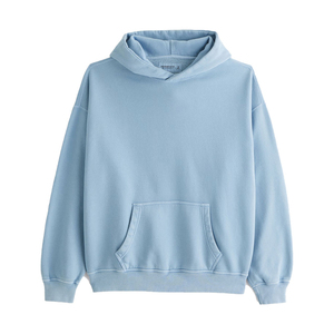 Sweat à capuche 100% coton de qualité supérieure fabriqué sur mesure Matériau respirant Bas quantité minimale de commande Meilleur fournisseur Sweat à capuche basique en coton mélangé - Product Image 1