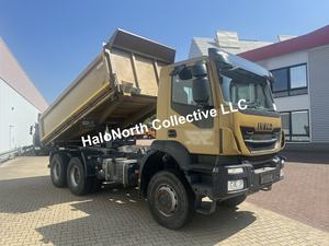 Camión Pesado Diésel Usado Iveco Trakker AD260T45W 6x6 de 2009, Mini Camión Volquete, Estándar de Emisiones Euro 5, 30t de Peso Bruto Vehicular, Cámara Trasera Izquierda - Product Image 3