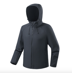 Vêtement de sport pour homme, veste softshell imperméable de grande taille, fabrication sur mesure, vente en gros, pour la course à pied et l'entraînement - Product Image 5