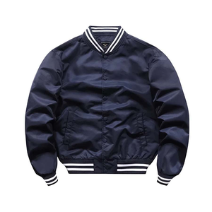 Personalizado Varsity Jacket Bordado Logo Mangas de cuero Lana Letterman Varsity Jacket Hombres Chaqueta de béisbol - Product Image 3