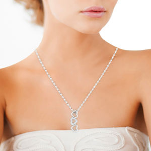 Anillo de Compromiso de Plata de Ley Chapado en Oro con Diamante Cultivado en Laboratorio de Corte Brillante en Forma de Corazón con Engaste de Bisel, Certificado por IGI, para Mujer - Product Image 6