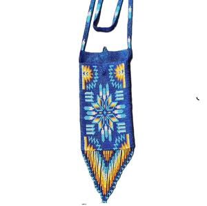 Bolsas de teléfono bordadas y cuentas de semillas hechas a mano con diseños personalizados Bolsa De Teléfono bordada con cuentas de semillas de estilo - Product Image 2