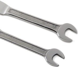 Silver Stainless Steel Wrench Design Handle 2-Pieces <b>Cheese</b> <b>Knife</b> <b>Set</b> for Restaurant Hotel Home Usage From India - Product Image 2