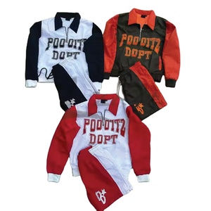 Custom Two Piece Windbreaker Short AND Jacket <b>set</b> Nylon/Polyester Streetwear Windbreaker Short Tracksuit <b>Set</b> For Summer - Product Image 1