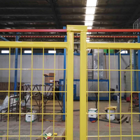 Pieds de support métalliques temporaires pour clôture de construction temporaire