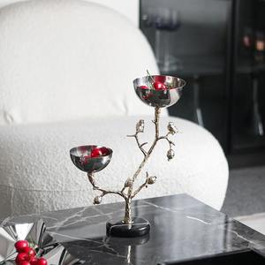 ARTISTIQUE-Cuenco de frutos secos con diseño personalizado, precio al por mayor, cuenco redondo de metal para exhibición de frutas, utensilios de cocina ultramodernos de nuevo diseño - Product Image 4