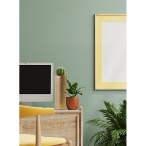 Florero de mesa de metal de diseño moderno con acabado dorado perfecto para una decoración elegante y elegante del hogar - Product Image 4