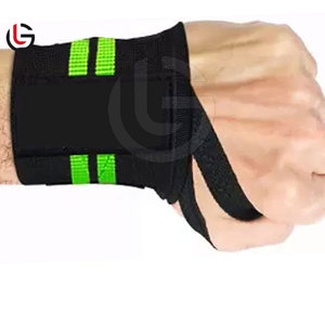 Muñequeras transpirables al por mayor hechas en Pakistán Muñequeras ligeras para levantamiento de pesas Correas de gimnasio - Product Image 1