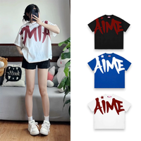 Camisetas Personalizadas ODM OEM con Serigrafía, Ecológicas, de Algodón, Cuello Redondo, Manga Corta, Unisex, Tallas Grandes, Corte Cuadrado, para Promociones