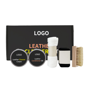 Kit d'entretien des chaussures fabriqué en Pologne avec brosse à chaussures et cire à <span class=keywords><strong>cuir</strong></span>, kit d'entretien du <span class=keywords><strong>cuir</strong></span> en marque privée avec option OEM disponible - Product Image 2