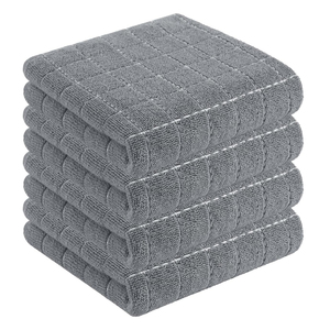 Ensemble de serviettes de cuisine personnalisées de conception OEM sur mesure 100% coton biologique disponible à des prix bas fabriqués sur demande - Product Image 1