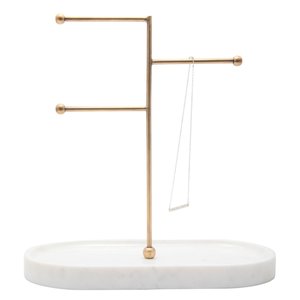 Soporte de joyería de alambre de acero inoxidable más vendido Soporte de metal de diseñador para colgar joyas en el precio de la sala de estar - Product Image 4