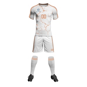 Ensemble d'uniformes de football personnalisés de haute qualité, coupe automatisée, vêtements de sport, maillots de football pour enfants avec chemises et hauts, technique de sublimation - Product Image 3