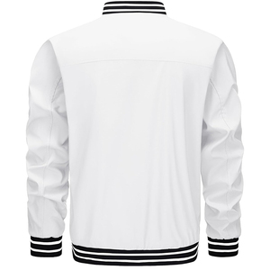 แจ็คเก็ตแวนิลล์ผ้าแคนวาสผู้ชาย แขนยาว ระบายอากาศ กันน้ำ เป็นมิตรกับสิ่งแวดล้อม พิมพ์ลายคุณภาพสูง โลโก้ด้านหน้า จัดส่งรวดเร็ว - Product Image 6