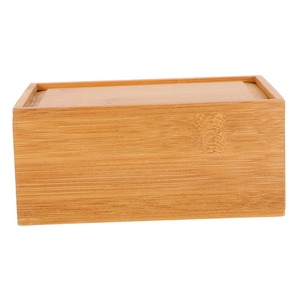 Caja de bambú con tapa deslizante multifuncional, caja de bambú hecha a mano, decoración de mesa natural ecológica para el hogar, venta al por mayor de Vietnam - Product Image 1