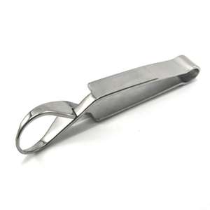 Pinzas Veterinarias de Acero Inoxidable de Alta Calidad Grado A+ de 9 cm, Juego de Instrumentos Manuales Jones Towel Clamp, Certificación CE, Uso Hospitalario - Product Image 3