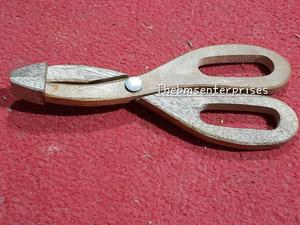 Utensilios de madera ecológicos de la mejor calidad, tijeras y pinzas para ensalada, pinzas para servir cubitos de hielo diseñadas a mano para niños - Product Image 3