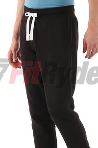 Pantalon de survêtement décontracté pour hommes, taille élastique, coupe ample, jambe droite, pantalon de jogging uni, respirant, conception personnalisée - Product Image 3