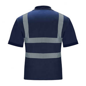Camiseta de Seguridad de Poliéster Antibacteriana, Impermeable y Reflectante de Alta Visibilidad 2026, Personaliza tu Logotipo, Protección de Manga Corta - Product Image 6