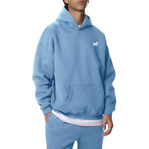 เสื้อฮู้ดดี้ดีไซน์ล่าสุด ทรงโอเวอร์ไซส์ สำหรับใส่กลางแจ้ง ผลิตจากผ้าฝ้ายผสม ผลิตในปากีสถาน - Product Image 1